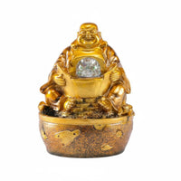 Feng Shui Water Feature Resin Material Desktop Water Feature for Business Owners, Front Desk, Office, Shop Opening