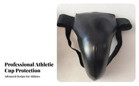 men's Sports Protector Shock-Absorbing Male Groin Protector Breathable Design Fighting Arts Guarding Cup for Young Males, Fighters, Fighting Sports