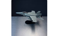 Fighter Jet Model Collectible Fighter Jet Model with Stand Pre Assembled for Collectors, Shelf Display, Office Decor