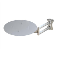 Round Foldable shelf Space-Saving Floating Shelf Multi-Purpose for Small Spaces