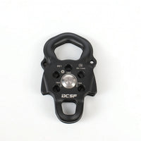 Compact Climbing Pulley Heavy-Duty Pulley with Ball-Bearing Sheave Light Hardware Easy for Rescue