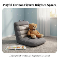Adjustable Floor Lounger Lightweight and Portable Adjustable Backrest Lounger