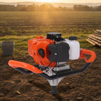 Earth Auger Machine Compact Drilling Tool Sturdy for Fence Installation