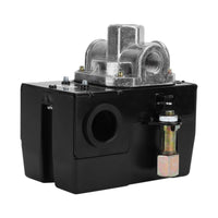 Red Handle Air Compressor Pressure Switch 90-125 PSI 4 Port Pressure Control Switch Pneumatic Component