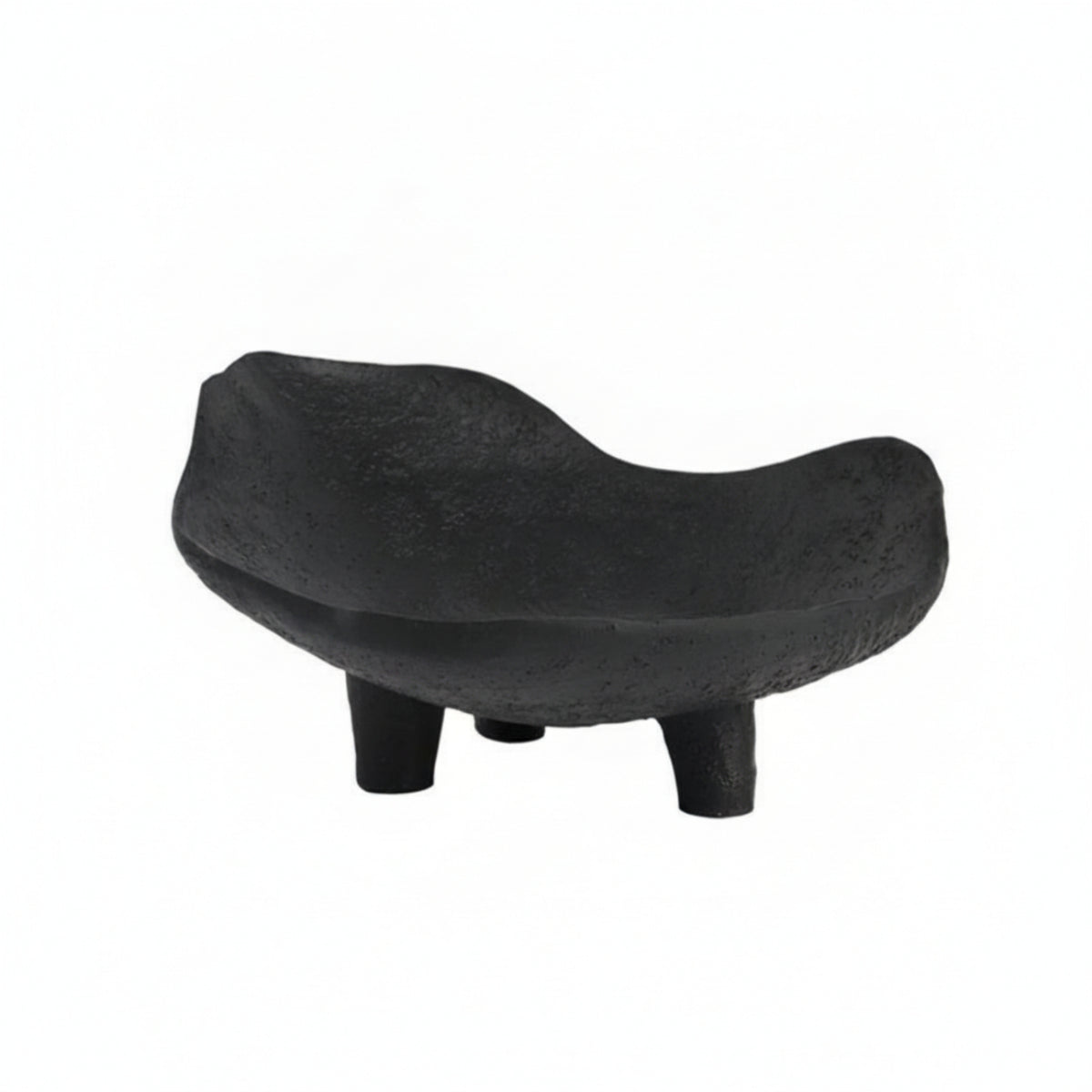 Tray with Legs Organic Decorative Tray Sculptural Footing Bowl for Coffee Table