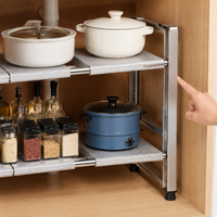 under-sink storage rack