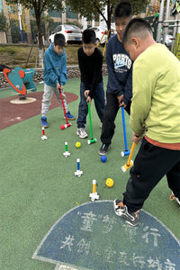Sensory Hand-Eye Coordination Training Children's Gateball DIY Self-Made Eco-Friendly PVC Thickened Tube Indoor and Outdoor Hockey Mallet Ball