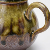 Handmade Wood Fired Ceramic Teapot, Ancient Kiln Glaze