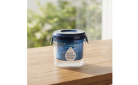 Reusable Yogurt Strainer with Spring Manual Yogurt Strainer Easy to Clean Double-Layer Container Transparent for Home Cooks, Kitchen, Meal Prep