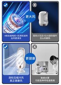New Desktop Fan with Cooling, Quiet Oscillation, and Clip Design