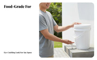 Water Container Spigot Leak-Resistant Closure Hand Washing Station Container Portable Water Jug Tap Thickened Frame Compost Tea