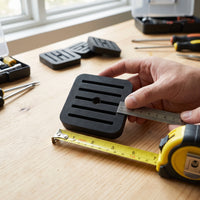 Air Conditioner Outdoor Unit Anti-Vibration Pads, Soundproof Rubber Mounts for Quiet Operation