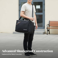 10mm Thick Padding Cajon Drum Bag Multiple Carrying Options Portable Speaker Travel Bag Sturdy Oxford Material for Musicians, Gigs