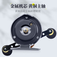 金飚王全金属微铅筏钓轮系列磁力缓降筏轮前打轮冰钓轮渔轮鱼线轮
