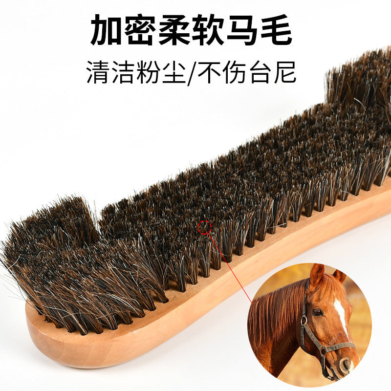 Billiard Table Cleaning Brush Set with Straight and Waist Brushes