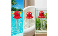 Buoyant Sea Creature Thermometer Easy  reading Buoyant Pool Thermometer Clear Display for Aquarium