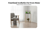 Multi-Tier aquatic aquarium Rack Floor-Standing Storage Furniture Easy Assembly