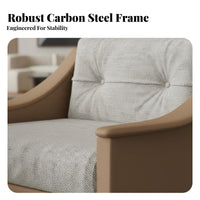 Upholstered Tub Restchair Modern Design Upholstered Perusing Chair Wrap-Around Rearrest Easy Assembly for Business Owners