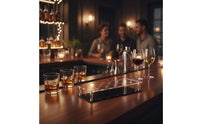 Acrylic Liquor Glass Holder Modern Design Barware Long-Lasting for Nightclub