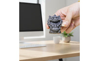Lion Figurine Compact Treasure Bowl Figurine Resin