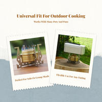 Portable Camping Stove Burner, Outdoor Cooking Gear