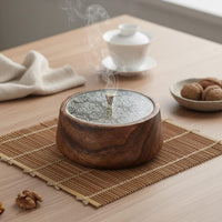Walnut Fruit Box Easy to Clean Tableware Food Crisp