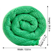Soft-Treated Microfibre Towel, 35cm x 75cm Microfibre Cloth, Thickened High Absorbency Car Cleaning Towel, Universal Lint Drying Cloth