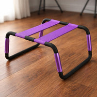Metal Folding Chair Multifunction Padded Folding Chair Cutout Seat Home Furniture