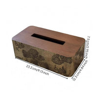 Cloud Pattern Tissue Box Modern Design Decorative Wood Tissue Box Cute