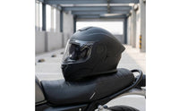 With Dual Visor | DOT Certified, Aerodynamic, Helmet with Headset, for Daily Commuting