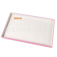 Portable Square Jewelry Display Tray with Cloth Cover