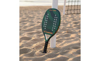 Carbon Fiber Beach Paddle Lightweight Design Carbon Fiber Beach Racket Non-Slip Grip Solid Head Tennis Racket