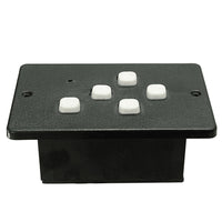 船用游艇用遥控探照灯12/24V  100W 180*180*210mm船用五金配件