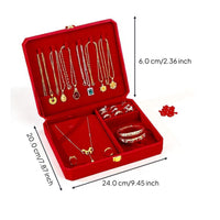 Wedding ring organizer box