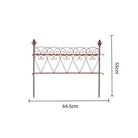 Plant Support Metal Garden Fence Panels Garden Fence Panel Expandable for Yard