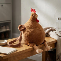 Soft-Toy Chicken Bag Large Capacity Chicken Soft-Toy Bag Gift Idea for Girls