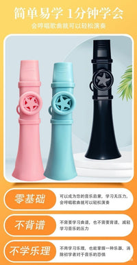 Kazoo Flute Instrument Easy to Learn ABS Plastic