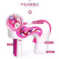 DIY编发器女孩玩具化妆编头发辫子机饰品儿童套装手工梳妆玩具