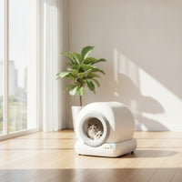 Fully Enclosed Automatic Litter Box App Control Smart Cat Litter Box Quiet for Home, Apartments