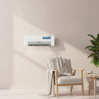 Digital Wall-Mounted Heater Touch Screen Bladeless Heater Space-Saving Quiet for Bedroom