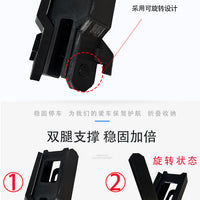 Thickened Outdoor Folding Bicycle Crank Stand for Mountain and Road Bikes