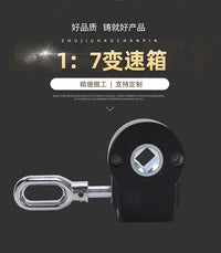 厂家直供曲臂伸缩遮阳篷系列1：7变速箱机头户外遮阳制品配件