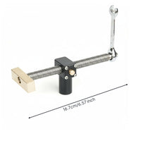 Release Vise Clamp Threaded Quick Release Carpentry Vise Sturdy Metal Clamp with Handle for Carpenters, Workshop