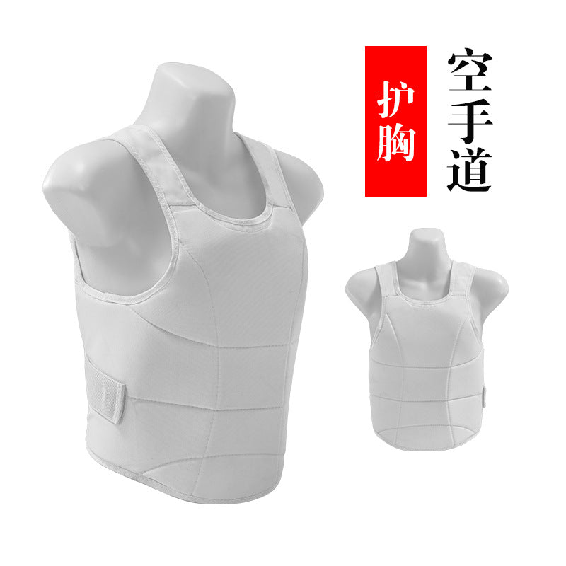 Karate Chest Protector Oxford Cloth Lightweight Protective Gear for Taekwondo Training and Competition