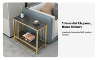 C-Shaped Tray Table Modern Minimalist design C-Shaped Sofa Table Multi-Functional