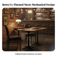 Tufted Banquette and Chair Set North North American design Booth Seating Retro Design Ergonomic for Cafe, Dessert Shop