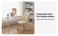 Adjustable Student Task Chair Ergonomic Design Office Furniture Thick pad Seat effortless Rolling Casters for Study Room