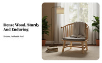 Japanese and Design Floor Armchair with Supportive Supportiverest Low Chair Space Saving Soft Pad for and Beverage Lovers