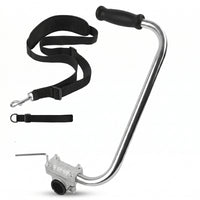String Trimmer Handle with Clamp Heavy-Duty for Lawn Care, Gardeners