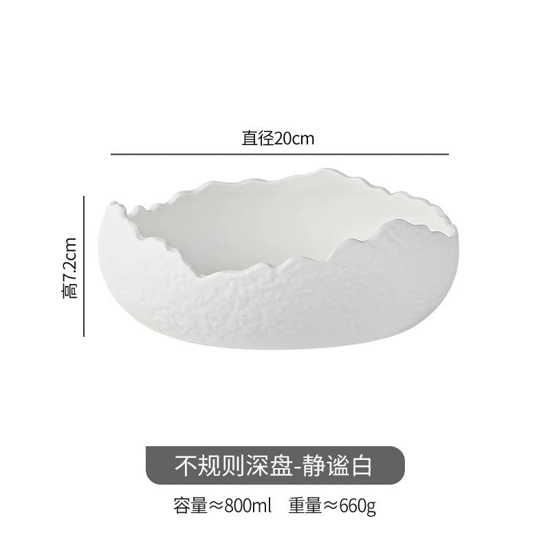 20x20cm / Plate White